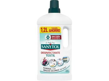 Desinfectante textil 1200ml sin lejia sanytol 15200505 1 ud