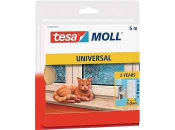 Burlete pta/vent.  9mmx06mt adh espuma pur tesa moll 5428