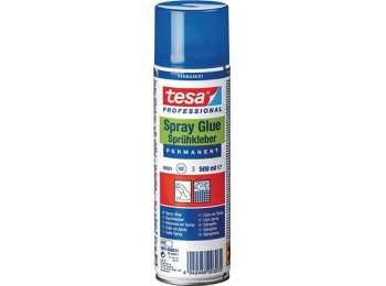 Pegamento contacto permanente transp 500ml spray 60021 tesa