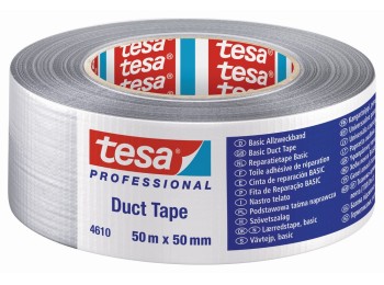 Tesa® 4610 cinta americana bÁsica gris 50 m x 50 mm