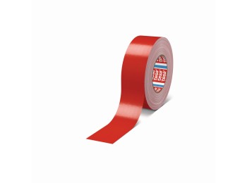 Tesa® 4688 cinta de tejido gaffer roja 25 m x 50 mm
