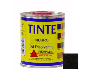 Tinte al disolvente 375 ml negro atin173 promade