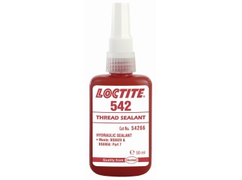 Sellador de roscas hidrÁulica/neumÁtica loctite 542-50ml