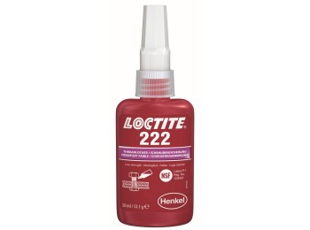 Fijador baja resistencia loctite 222-50ml