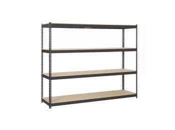 Simonforte 2106-4 Chipboard Antracita/madera 2000x2100x600