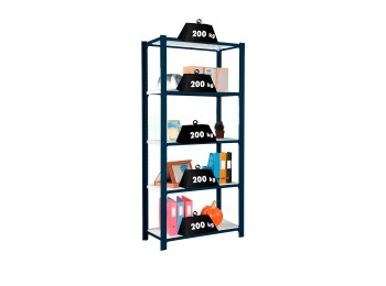 Officlick 5/400 Metal I.m. Antracita/blanco 2100x900x400