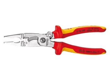 Alicate instal electr 200mm cro 0,5-2,5mm² c/mue vde 1396200