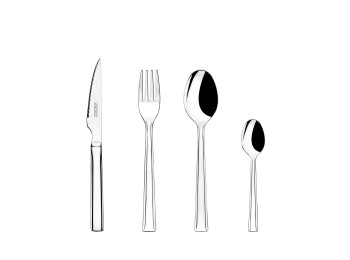 Cuchillo mesa postre acero 18/0 europa monix 3 pz