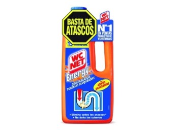 Desatascador tuberias quim gel wcnet energy wcnet 1 lt