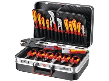 MaletÍn de herramientas 20 uds. maletÍn de material abs inst