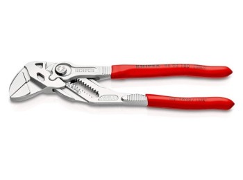 Tenaza aju rapido boton 300mm an. 60mm cromada m/plas knipex