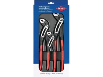 Tenaza articu aju 180/250/300mm pul alligator m/plas jgo 3ud