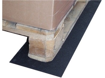 Alfombrilla antideslizante de granulado 20x10cm gro 8mm 10pz