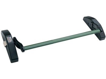 Barra antip. sobr. 1910 90cm 1p negro/verde tesa 1910908nv