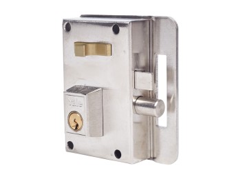 Cerradura sobr. 10 70mm e-45mm pic/bul dcha t.inter. h. niq