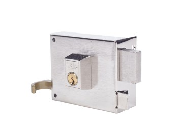 Cerradura sobr. 125 100mm e-50mm pic/pal dcha h.niq. yale 12