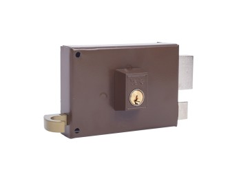 Cerradura sobr. 125 120mm e-60mm pic/pal dcha h.pint. yale 1