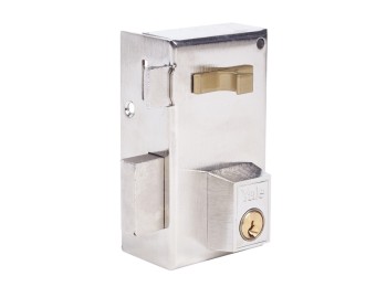 Cerradura sobr. 60x35mm 56a60ihn h.niq. pic/pal izq yale