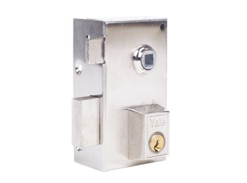 Cerradura sobr. 60x35mm 56b60ihn h.niq. pic/pal izq yale