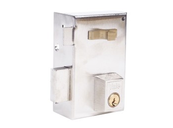 Cerradura sobr. 70x40mm 56a70ihn h.niq. pic/pal izq yale