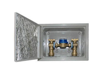 Aislante contador 60x35cm termico agua reflectante poliet/al