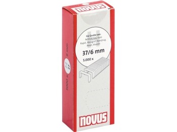 Grapa alambre fino h tipo 37 06mm ancho 10,6mm 5000pz novus