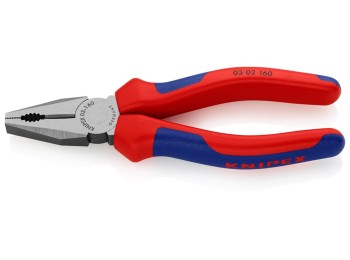 Alicate universal 160mm negro max 3,1 m/bim 03 02 160 knipex