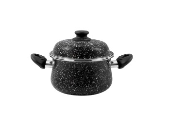 Olla coc tapa esmalte 32cm antiadherente bicapa todas cocina