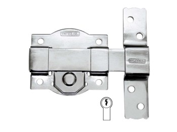 Cerrojo sobr. 30 bombillo 40 h-dcha. 86mm bombillo 45mm dcha