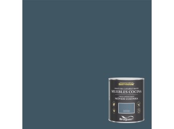 Pintura al agua p/mueb cocina mate lisa az/oc rust-oleum 2,5