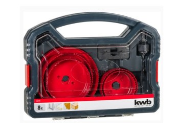 Corona perfor. mad/fibra/yeso juego kwb 5 pz