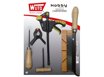 Herramientas marqueteria kit iniciacion hobby wuto 6 pz