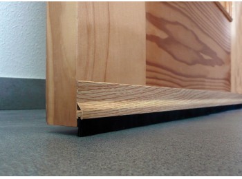 Burlete bajo pta 092cm adh cepi alu rob burcasa