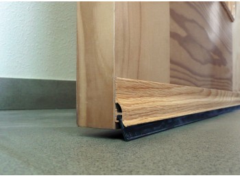 Burlete bajo pta 105cm adh labio alu rob burcasa