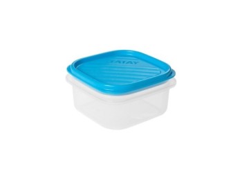 Hermetico alimen. cuadrado 0,3lt pl az tatay