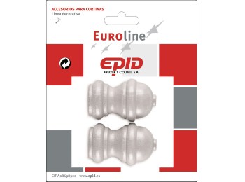 Terminal barra cort Ø19mm mad epid 2 pz