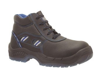 Bota seg. t47 s3 silex plus s3 piel flor negr pl/pu no metal