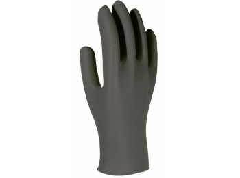 Guante desechable negro texturizado unigrip bk nitr. ne 3l 5
