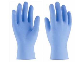 Guante desechable xl10 sin empolvar multiuso lp blue latex a