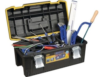 Herram fontanero 72pz en caja plastico 4000820304 promat