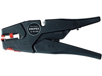 Pelacables elec auto 0,03-10 (awg 32-7)mm² 12 40 200 knipex