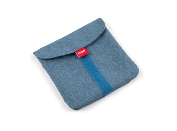Portasandwich textil polie azul vaquero denim blue tatay