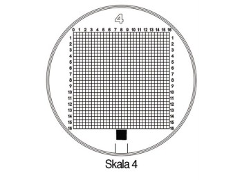 Escala mediciÓn lupa pie tech-line Ø25/2,5mm duo 4 schweizer
