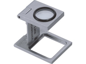 Lupa cuentahilos metal aumento 8x Ø 16,3mm schweizer