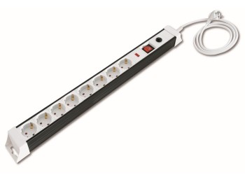 Base mÚltiple 8 tomas cable 3x1,5mm² 1,5m int+termosta tayg