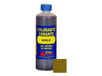Colorante madera al agua 500 ml roble acol506 promade