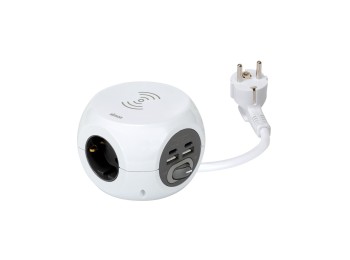 Base multiple elec 4 usb 3t-tt combiball wireless simon bl 1