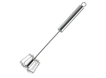 Batidor coc aut 25cm a/inox ac. inoxibar