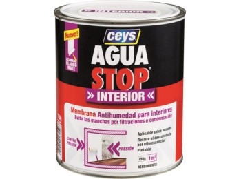 Pintura antihumedad int. 1 kg bl mate aguastop ceys