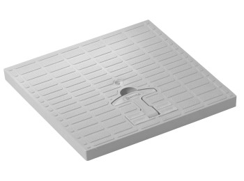Tapa fontan arqueta 20x20cm refor con manilla pp gr dakota